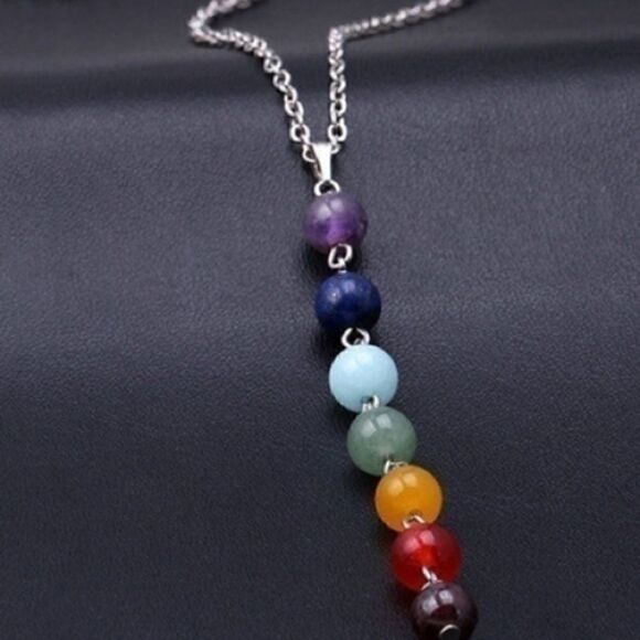 7 Chakra Reiki Beads Yoga Mindfulness Balance Charms Healing Jewelry 
New - Picture 7 of 8